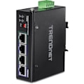 Miniatyrbild 1 av 4: Switch - Ethernet-hubb - Trendnet-injektor - TI-IG290 - Härdad industriell 95W 2-portars 2.5Gbit PoE-injektor
