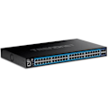 Miniatyrbild 1 av 2: Intelligent Web-switch - TRENDNET - TEG-3524S - 48 Gigabit-portar - 4 SFP+-portar 10G - IPv6-hantering