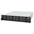 Miniatyrbild 2 av 4: NAS-server - Synology - RS2423+ - 12 fackor - 8 GB RAM utbyggbart - RAID 10