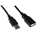 Miniatyrbild 1 av 2: USB 2.0 förlängningskabel - LINK - LKCUSB3 - 3 meter - Hane/hona anslutning - Isolerad koppar