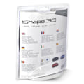 Miniatyrbild 6 av 6: Shape 3D S-3D-BK Mus - ADVANCE - Kabelansluten - Optisk - 3 knappar - 1000 DPI - PC / Mac OS X - Svart