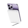 Miniatyrbild 4 av 6: Trådlös extern batteri, Typ-C, 10 000 mAh, PD20W, PD20W, LED-indikator - Acefast (M6-10000) - Vit
