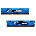 Miniatyrbild 1 av 2: G.SKILL RAM PC3-19200 / DDR3 2400 Mhz - F3-2400C11D-16GAB - DDR3 Performance Series - Ares - Låg profil