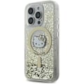 Miniatyrbild 2 av 5: Skyddsskal - CG MOBILE - Hello Kitty HKHMP16XLGDIH - iPhone 16 Pro Max - Paljetter - TPU/PC vitt guld