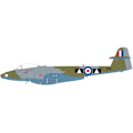 Miniatyrbild 3 av 4: Airfix Gloster Meteor FR9 1:48 modell - AIRFIX - Flygplansmodell - Ålder 8 år - Offentlig typ Barn