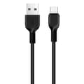 Miniatyrbild 1 av 6: Data Kabel - HOCO - Flash (X20) - USB-A till USB Type-C - 10W - 3A - 2m - Svart