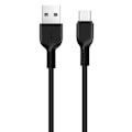 Miniatyrbild 1 av 6: Hoco - Flash datakabel (X20) - USB-A till USB Type-C, 10W, 3A, 2m - Svart