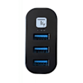 Miniatyrbild 2 av 2: TECHLY HUB USB 4 PORTY 3.0 SSPEED ROT - IUSB3-HUB3-ROTB