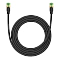 Miniatyrbild 2 av 4: Baseus - B0013320C111-03 - Cat.8 Ethernet RJ45 flätad nätverkskabel, 40 Gbit/s, 2m (svart)