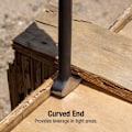 Miniatyrbild 3 av 4: Pied de biche Sunex - 9804 - VERKTYG Set med 4 fotskärmar med rullhuvud, 15,2 cm - 50,8 cm