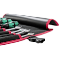 Miniatyrbild 3 av 4: Outrustad verktygsväska - Parat - BASIC Roll-Up Case 8 - Svart - Vuxen