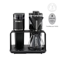 Miniatyrbild 1 av 4: Kaffebryggare - Melitta - EPOS SVART - Silver - Slow Coffee - Programmerbar - Avtagbar tank N/A