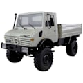 Miniatyrbild 1 av 3: RC lastbil - AMEWI - Unimog Basic - hellgrau - redo att köras hellgrau