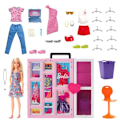 Miniatyrbild 2 av 6: Barbie®-docka och Deluxe dressingbox, över 60 cm, från 3 år HGX57 Flerfärgad