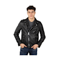 Miniatyrbild 1 av 5: Blouson perfecto Schott i läder ref 47534 Svart Svart XL