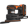Miniatyrbild 2 av 4: WORX - Sladdlös triangulär slipmaskin - 20V-2Ah - WX822