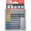Miniatyrbild 1 av 2: Blad för METABO sticksågar - Set om 10 - Trä, metall, plast - HCS/HSS Grå