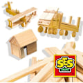 Miniatyrbild 5 av 5: Stort snickeri verkstad - SES CREATIVE - Komplett kit - Träleksaker Flerfärgad