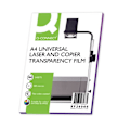 Miniatyrbild 2 av 4: Skrivarpapper - förpackning - rulle Q-connect - KF26066 - 39528 Transparent Ekonomisk OHP kopiator A4 Svart