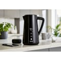 Miniatyrbild 3 av 6: Alexa Smart Elektrisk Vattenkokare WIFI 1,5L, Trådlös, LED-pekskärm SWAN SK14650BLKNEU 1800W Svart 58000 Svart