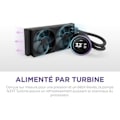 Miniatyrbild 2 av 2: NZXT Kraken Elite 240 - CPU AIO Vattenkylare - 240mm Kylfläns - 2 x F120P Fläktar - Användarvänlig IPS LCD 2,72