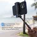 Miniatyrbild 2 av 4: Selfiehandtag - Freewell - Bluetooth Mångsidig - ARCA-standard - Kallt skofäste - 10m räckvidd