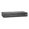 Miniatyrbild 1 av 2: LevelOne GEP-0812 Switch 4 x 10-100-1000 (PoE+) + 4 x 10-100-1000 Desktop, PoE+ Rackmonterbar (61,6 W)