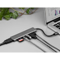 Miniatyrbild 3 av 4: USB-C-adapter TRACER A-2 med HDMI 4K-kortläsare USB 3.0 PDW 60W