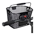 Miniatyrbild 4 av 4: Främre korg KLICKFIX MINI Svart - Landsvägscykel - Blandat - KlickFix fästsystem - Mått 290x200x190mm Färg(er): Svart