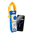 Miniatyrbild 2 av 4: PeakTech 1670 - RMS Clamp Meter med Bluetooth 4.0 - App 1000A AC/DC, LED-belysning, 50 000 räkningar,