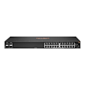 Miniatyrbild 1 av 3: Autonom switch - HPE - Aruba 6000 - 24 Gigabit Ethernet-portar - 4 SFP-portar - Hanterad
