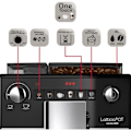 Miniatyrbild 4 av 5: Automatisk kaffemaskin - MELITTA - Latticia® OT F300-101 - Silver