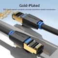 Miniatyrbild 2 av 3: Vention Cat 8 40Gbps 10m High Speed SFTP Ethernet-kabel