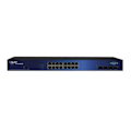 Miniatyrbild 2 av 4: ALLNET ALL-SG8420M, Managed Network Switch, L2, Gigabit Ethernet (10-100-1000), Full Duplex, Rackmount, 19U