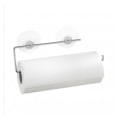 Miniatyrbild 4 av 4: Väggmonterad pappershanddukshållare - WENKO - Static-Loc® - Metall - Silver - Omplacerbar sugkopp Pengar
