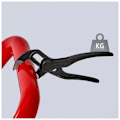 Miniatyrbild 6 av 6: Multigriptång - KNIPEX - COBRA XS 100 mm - Exakt enhandsjustering - Svart