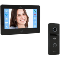 Miniatyrbild 1 av 4: ELRO PRO PV40 videointercom - Full HD 1080P - Röstbrevlåda - 13 ringsignaler - Modern design Svart