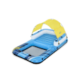 Miniatyrbild 1 av 4: BESTWAY Gigantisk ö ö Summer Oasis™ 3,05 x 1,86 x 58 cm, 4 vuxna (360kg), Inflata-Shield™, 4 kopphållare, nätbotten