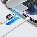 Miniatyrbild 6 av 6: Typ C till USB-adapter med OTG-funktion (set 2) - JoyRoom (S-H152) - Svart