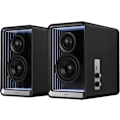 Miniatyrbild 1 av 6: Monitorhögtalare - EDIFIER - QR65 - 70 W - Bluetooth 5.3 - RGB-ljuseffekter Svart