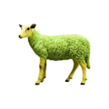 Miniatyrbild 2 av 4: Deco Object Sheep Green Kare Design