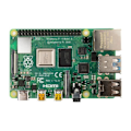 Miniatyrbild 2 av 3: Raspberry Pi 4B, 4x 1,5 GHz, 4 GB RAM, WiFi & BT, SoC-Mini-Mainb 0,000000 Svart