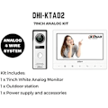 Miniatyrbild 2 av 2: Intercom - DAHUA - DHI-KTA02 - 7" inomhusmonitor - Säkerhetskamera - Kabelansluten