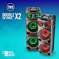 Miniatyrbild 4 av 5: Bärbar högtalare - NGS - WILD DUB 1 - 300W - Bluetooth - True Wireless - Svart Svart