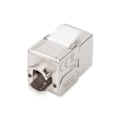 Miniatyrbild 3 av 3: Keystone-modul - DIGITUS - Cat 6A skärmad 250MHz - Grå