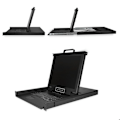 Miniatyrbild 2 av 4: StarTech.com RKCONS1708K KVM-konsol - 17" - 1280 x 1024 pixlar - VGA - Svart