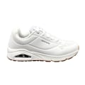 Miniatyrbild 1 av 6: Korg - SKECHERS - UNO - Memory foam sula - Durabuck - Vit Vit 45