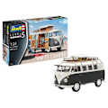 Miniatyrbild 2 av 4: Revell 07674 - modellbil VW T1 Camper att bygga, skala 1/24 - RV07674