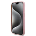 Miniatyrbild 2 av 6: iPhone 15 Pro Max Fodral - Guess Saffiano Iridescent Script (GUHCP15XPSAIRSP) - Rosa