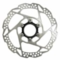 Miniatyrbild 1 av 4: Shimano Deore RT54 160mm MTB bromsskiva för hartsbelägg - Center Lock montering